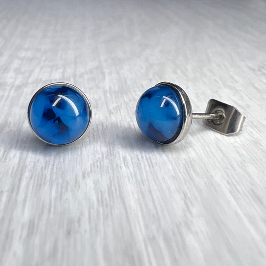 Studs 6mm - Orchid Blue