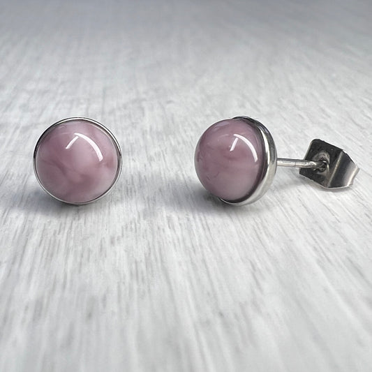 Studs 6mm - Rose Pink