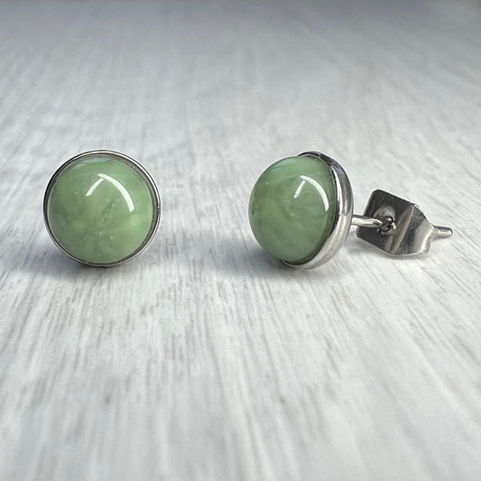 Studs 6mm - Olive Green